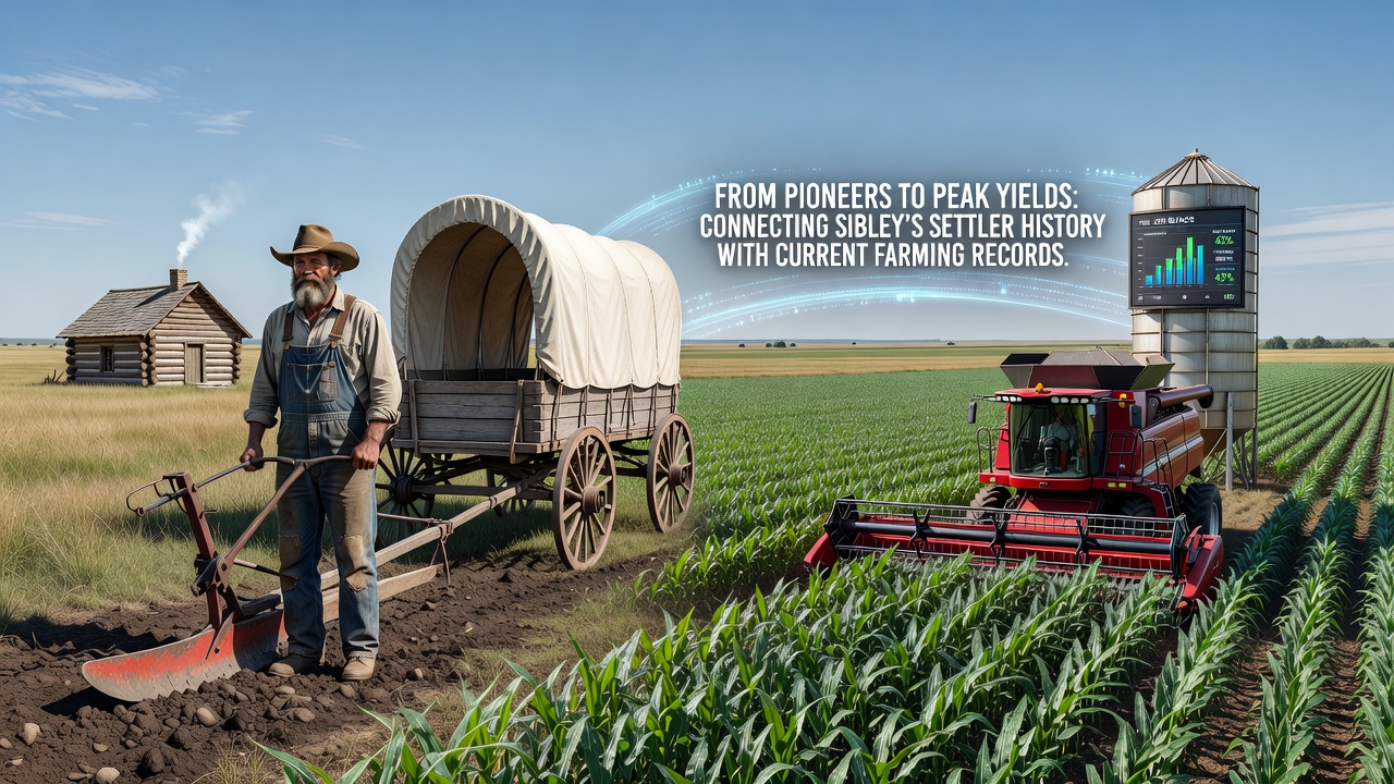 From Pioneers to Peak Yields: Connecting Sibley's Settler History With Current Farming Records