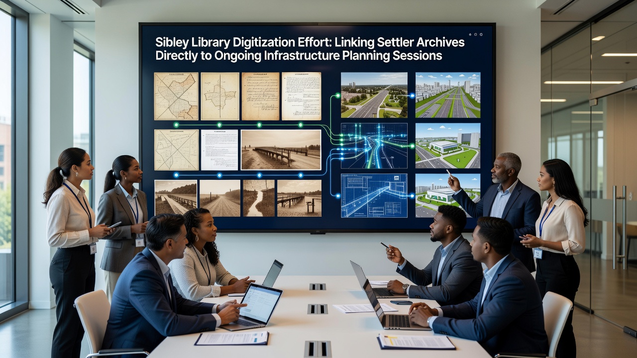 Sibley Library Digitization Effort Links Settler Archives Directly to Ongoing Infrastructure Planning Sessions
